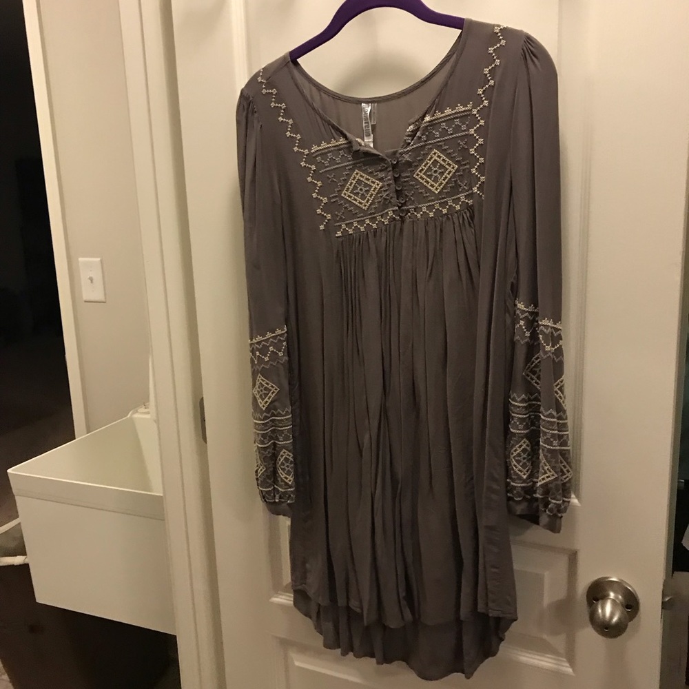 Grey/brown dress